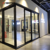 Warren hot selling Chicago bifold doors cheap folding patio aluminium glass